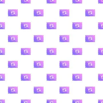 Repeating loop arrow icons seamless pattern background Stock Illustration