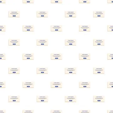 Repeating lorem ipsum message box ui pattern 스톡 일러스트