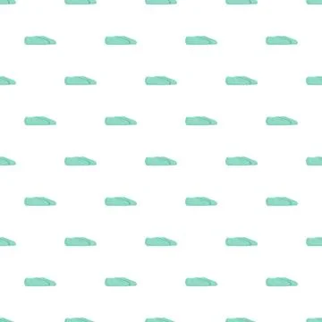 Repeating medical shoe cover pattern maintaining sterile hygiene Stock Illustration