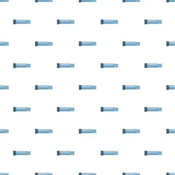 Repeating metallic screw pattern for industrial mechanical background Stock Illustration