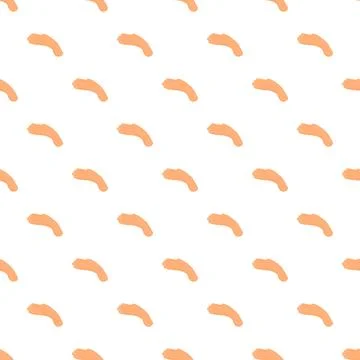 Repeating minimalist shapes creating seamless background pattern Stock Illustration