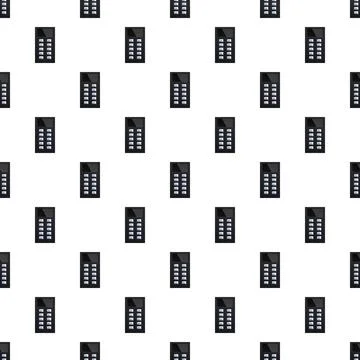 Repeating mobile phone pattern on white background Stock Illustration