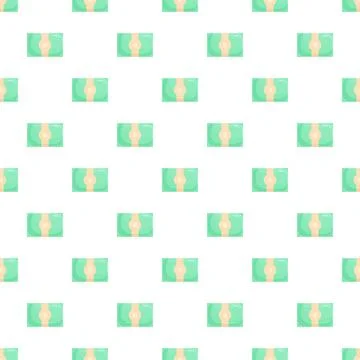 Repeating money banknote pattern creating finance background 스톡 일러스트