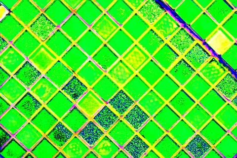 Repeating multi-colored squares, industrial translucent designs, changed co.. Stock Photos