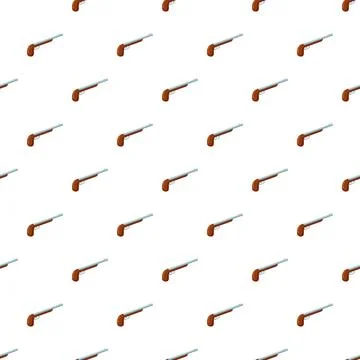 Repeating musket weapon pattern for historical background Stockillustratie