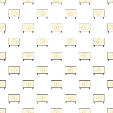 Repeating number five countdown screen pattern 스톡 일러스트