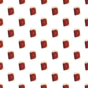 Repeating old book pattern creating seamless background 스톡 일러스트