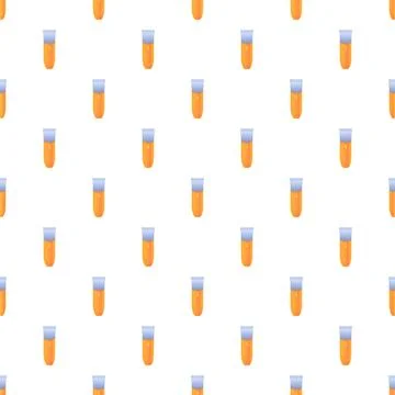 Repeating orange tubes pattern abstract background Stock Illustration