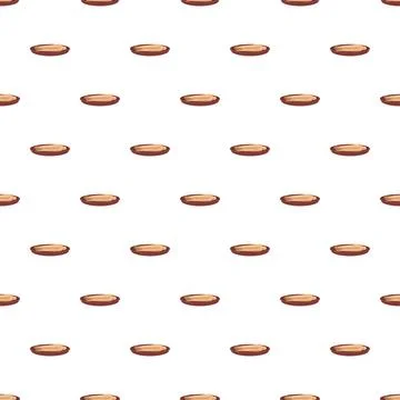 Repeating organic vegetable section pattern on white Stockillustratie