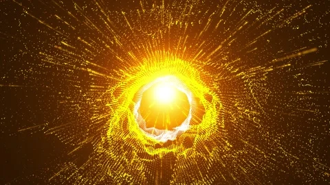 Repeating particle background animation Stock Footage 297654433