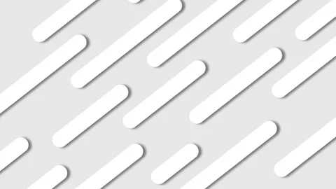 Repeating pattern of animation white rounded diagonal lines on a light gray.. Stock Footage 321855012