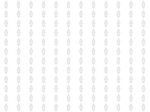 Repeating pattern background of lantern lights with low opacity Stockillustratie