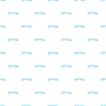 Repeating pattern of blue chalk pieces Stock Illustration
