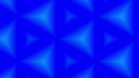 A repeating pattern of blurred blue triangles creating a geometric, abstrac.. Stock Footage 305962245