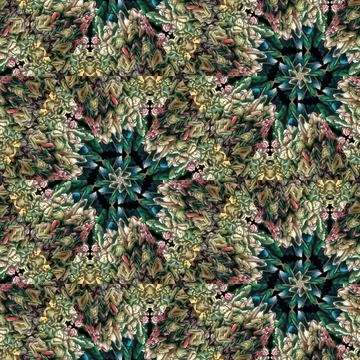 Repeating pattern design for digital textile, carpet, wall covering print Stock Illustration