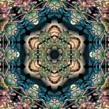Repeating pattern design for digital textile, carpet, wall covering print Stock Illustration