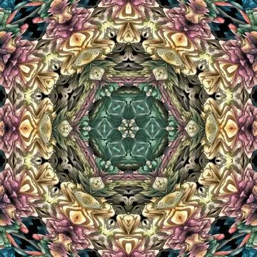 Repeating pattern design for digital textile, carpet, wall covering print Stock Illustration