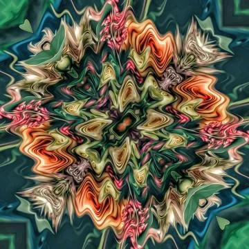 Repeating pattern design for digital textile, carpet, wall covering print Illustrazione stock