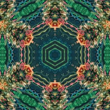Repeating pattern design for digital textile, carpet, wall covering print Stock Illustration