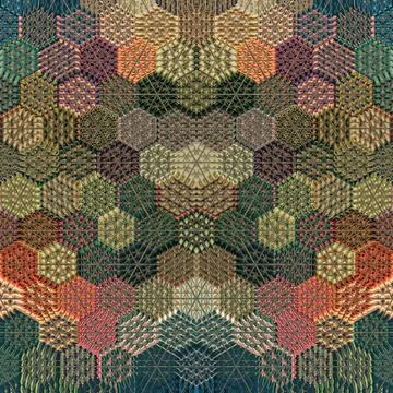 Repeating pattern design for digital textile, carpet, wall covering print 스톡 일러스트