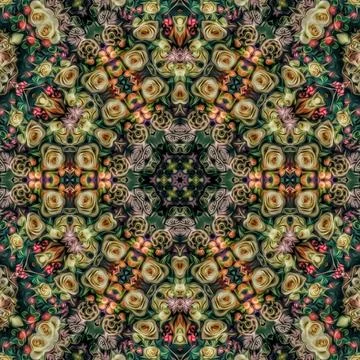 Repeating pattern design for digital textile, carpet, wall covering print Stock Illustration