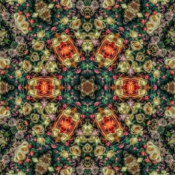 Repeating pattern design for digital textile, carpet, wall covering print Stock Illustration