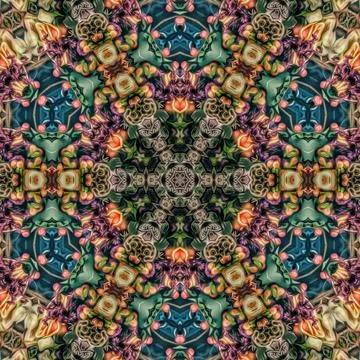 Repeating pattern design for digital textile, carpet, wall covering print Illustrazione stock