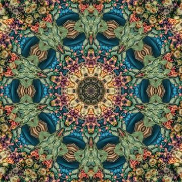 Repeating pattern design for digital textile, carpet, wall covering print Stockillustratie