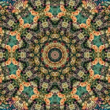 Repeating pattern design for digital textile, carpet, wall covering print Stock Illustration