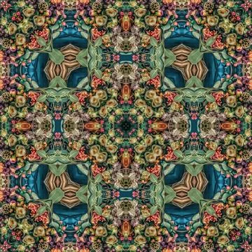 Repeating pattern design for digital textile, carpet, wall covering print Stock Illustration