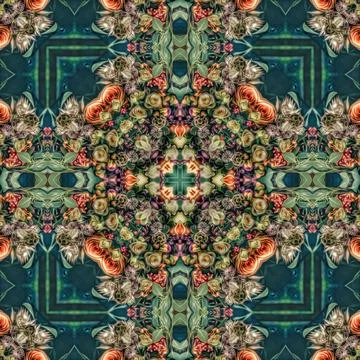 Repeating pattern design for digital textile, carpet, wall covering print Stock Illustration