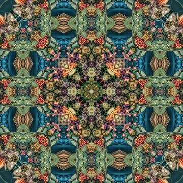 Repeating pattern design for digital textile, carpet, wall covering print Stock Illustration
