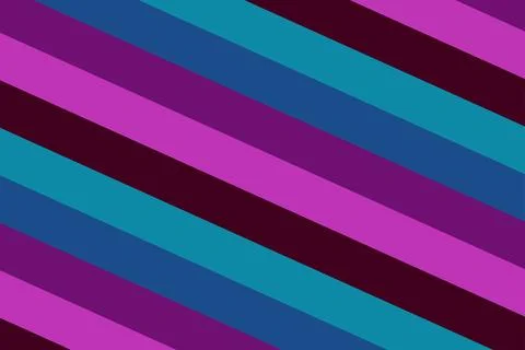 A repeating pattern of diagonal stripes in contrasting colors like deep purple Stock Illustration