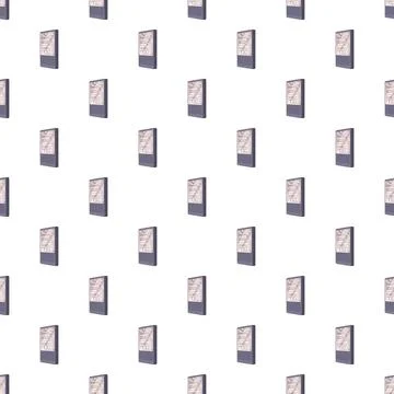 Repeating pattern of digital data storage devices 库存插图