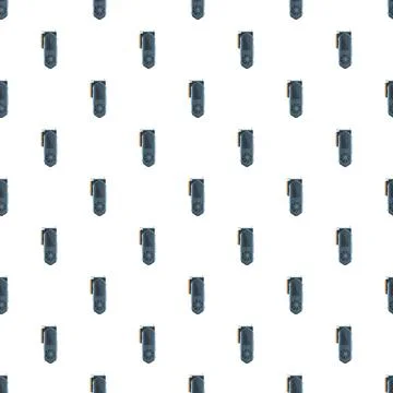 Repeating pattern displaying graphic processing unit components Stock Illustration