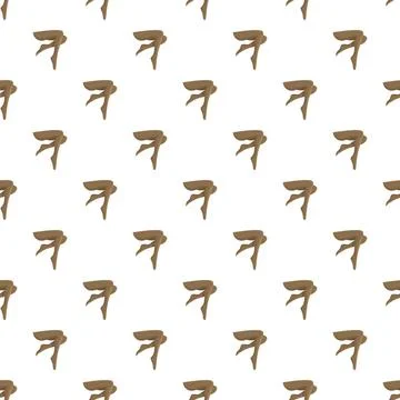 Repeating pattern of female legs wearing stockings Illustrazione stock