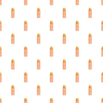 Repeating pattern of fingers with yellow painted fingernails Illustrazione stock