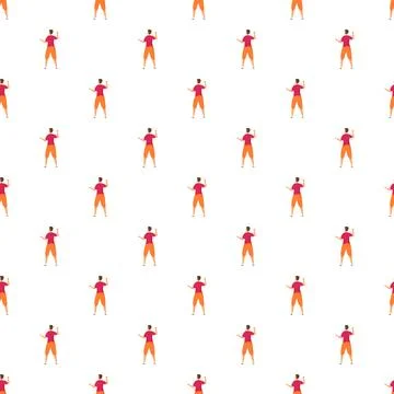 Repeating pattern of a man climbing up 스톡 일러스트