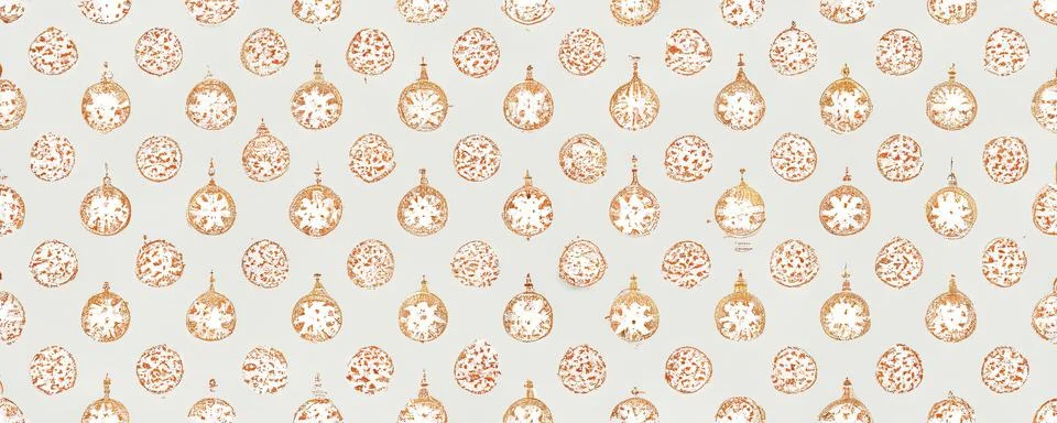 Repeating pattern on the New Year theme in the form of snowflakes Stock Illustration