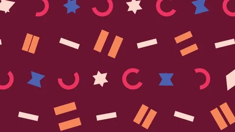 Repeating pattern with numbers and letters for backgrounds, icons, and design  Stock Footage 276843835