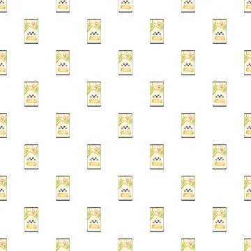 Repeating pattern showing taxi app on smartphone calling car 스톡 일러스트