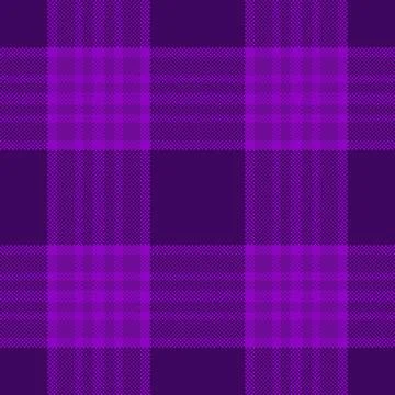 Repeating pattern vector tartan, lilac check fabric texture. Neutral textil.. Stock Illustration