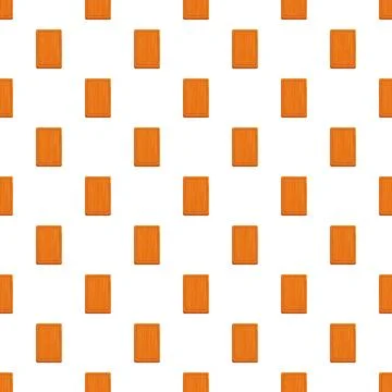 Repeating pattern of wood cutting boards on a white background Stock Illustration