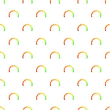 Repeating performance gauge arcs showing measurement level 스톡 일러스트