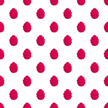 Repeating pink creative sugar candy egg pattern Ilustração Stock