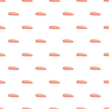 Repeating pink smooth stones creating seamless pattern Stock Illustration