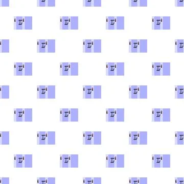 Repeating pixel art refrigerator appliances seamless pattern 库存插图