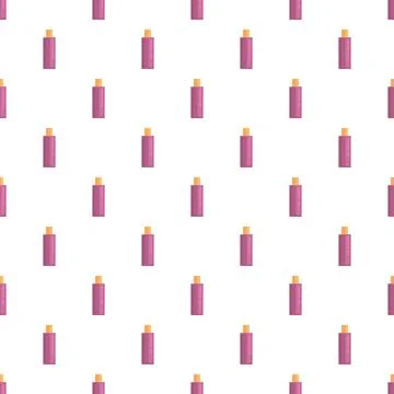 Repeating purple bottle pattern on white background Stockillustratie