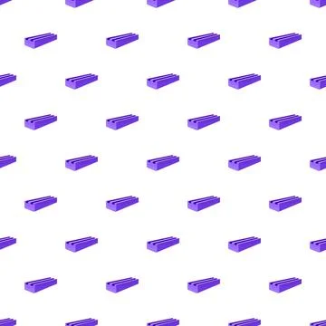 Repeating purple rectangular blocks creating seamless pattern Stock Illustration