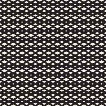 Repeating Rectangle Halftone. Modern Geometric Lattice Texture. Vector Seam.. Stock Illustration